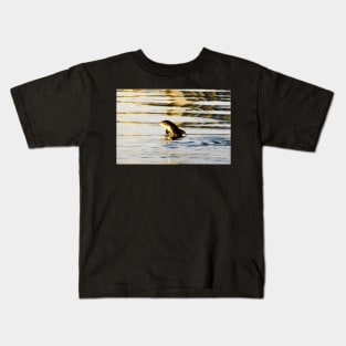 Baby Dolphins first breach Kids T-Shirt